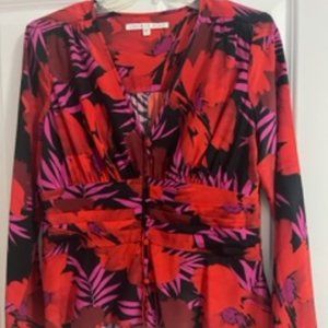 Women's Veronica Beard Print Top